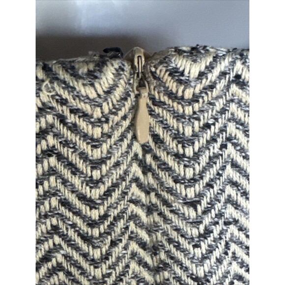 Vintage Douglas Hannant Size 8 Skirt  Jacket Suede Trim Zip Up Silk Blend - Picture 12 of 15